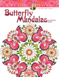 Creative Haven Butterfly Mandalas Coloring Book