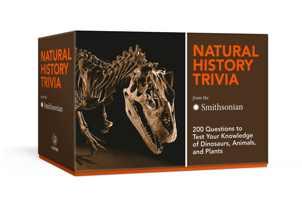 Natural History Trivia from the Smithsonian: Trivia Cards: 200 Questions to Test Your Knowledge of Dinosaurs, Animals, and Plants