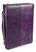 Faith - Purple Luxleather Lg