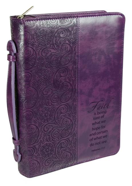 Faith - Purple Luxleather Lg