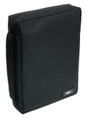 Fish Fabric Large Black Bible Cover