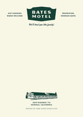 Bates Motel: Fictional Hotel Notepad Set