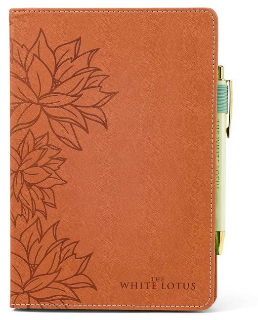 The White Lotus Journal and Pen Set [With Pens/Pencils]