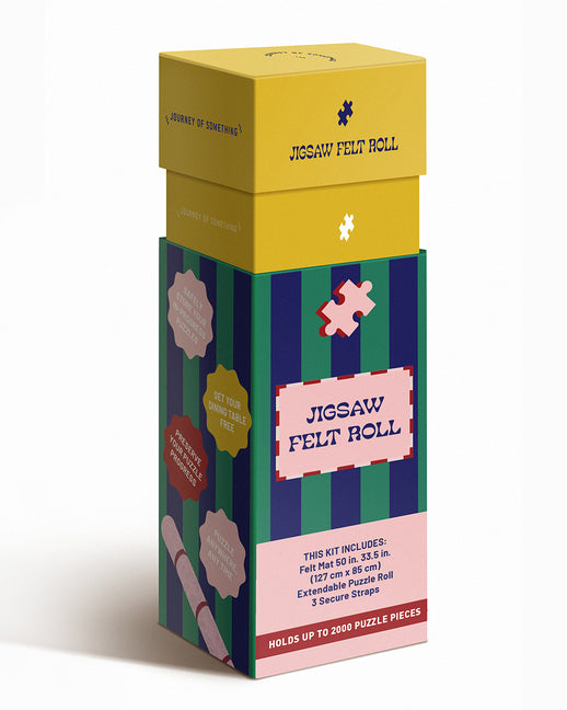 Jigsaw Puzzle Felt Roll Mat - Portable Roll-Up Puzzle Storage
