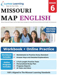 Missouri Assessment Program Test Prep: Grade 6 English Language Arts Literacy (ELA) Practice Workbook and Full-length Online Assessments: MAP Study Gu