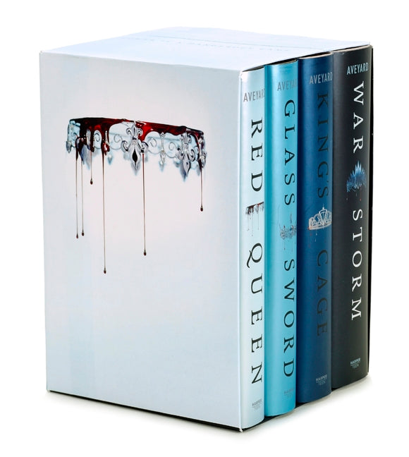 Red Queen 4-Book Hardcover Box Set: Books 1-4